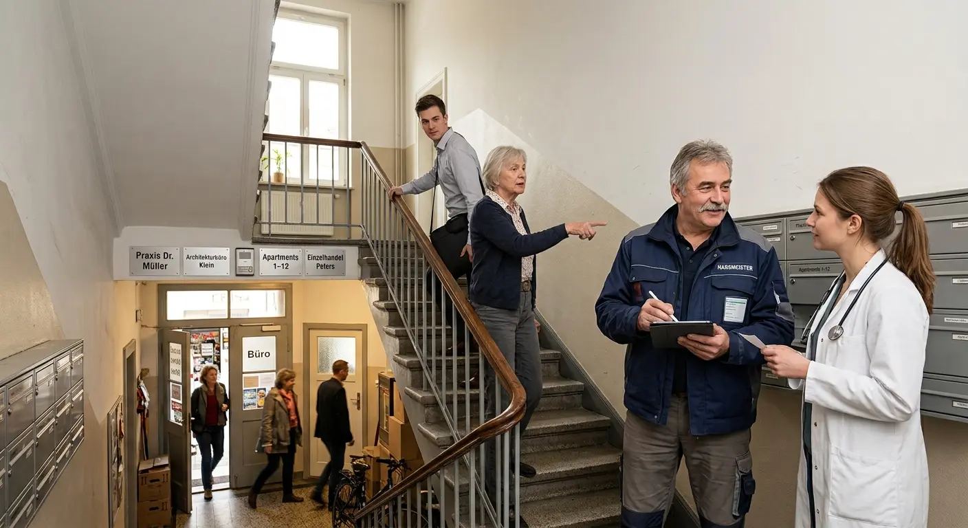 Viele Nutzer auf engem Raum